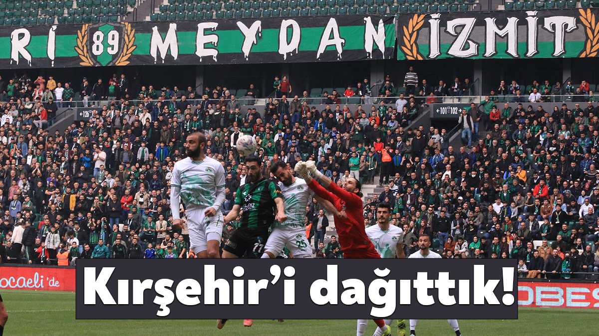 TFF 2. Lig Kırmızı Grup’ta mücadele eden Kocaelispor, 21. hafta
