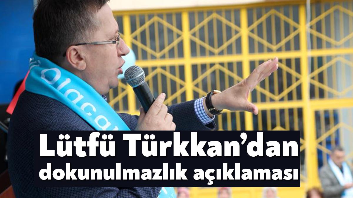 Dokunulmazlığının kaldırılması gündemde olan İİ Parti Kocaeli Milletvekili Lütfü Türkkan,