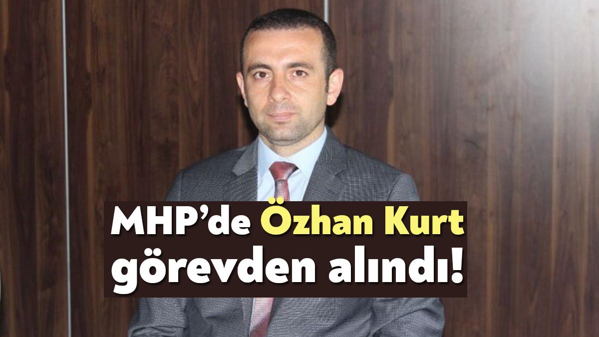 Kocaeli Büyükşehir Belediye Meclisi MHP Grup Başkanvekili Özhan Kurt görevden