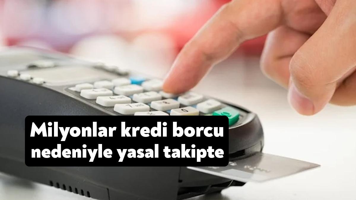 Bireysel kredi kartı borcundan dolayı yasal takibe intikal etmiş kişi
