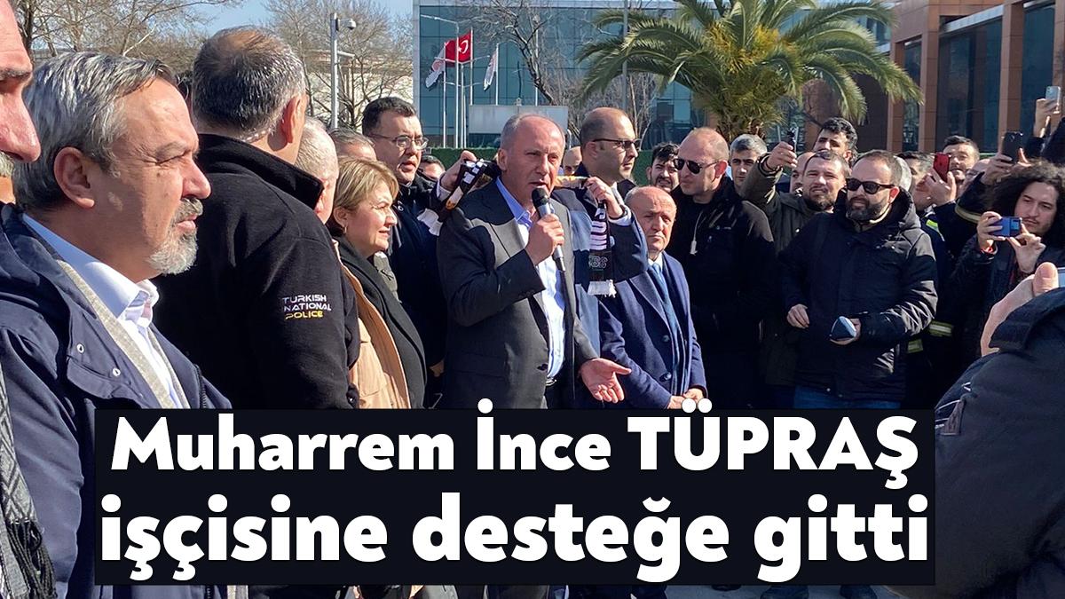 TÜPRAŞ’ta ek zam talepleri karşılanmayan ve iş yavaşlatma eylemine başlayan