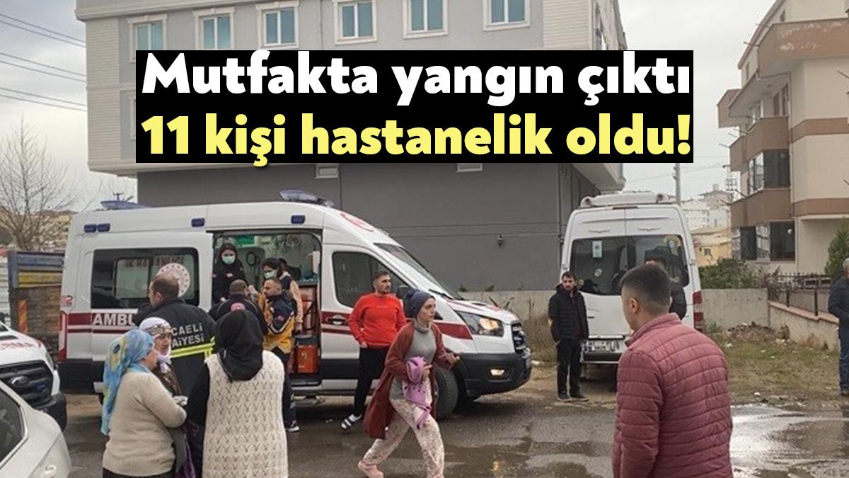 Kocaeli’nin Darıca ilçesinde çıkan yangın sonrasında 1'i bebek, 3'ü çocuk