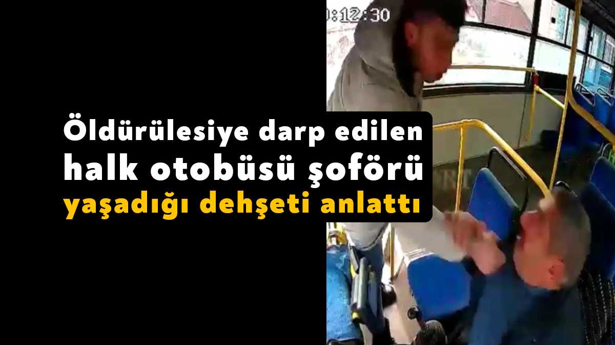 KOCAELİ (İHA) - Kocaeli'de yolcu tarafından darp edilerek kanlar içinde