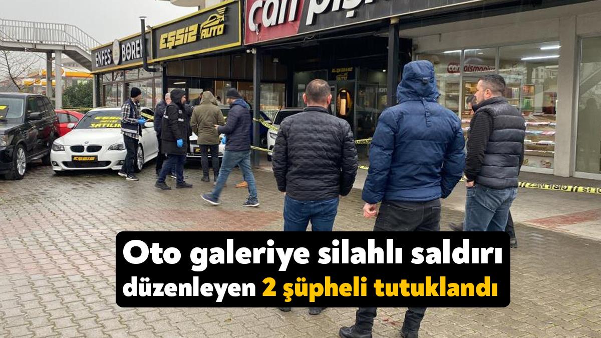 Kocaeli'nin Başiskele ilçesinde 6 Ocak'ta oto galeriye silahlı saldırı gerçekleştiren