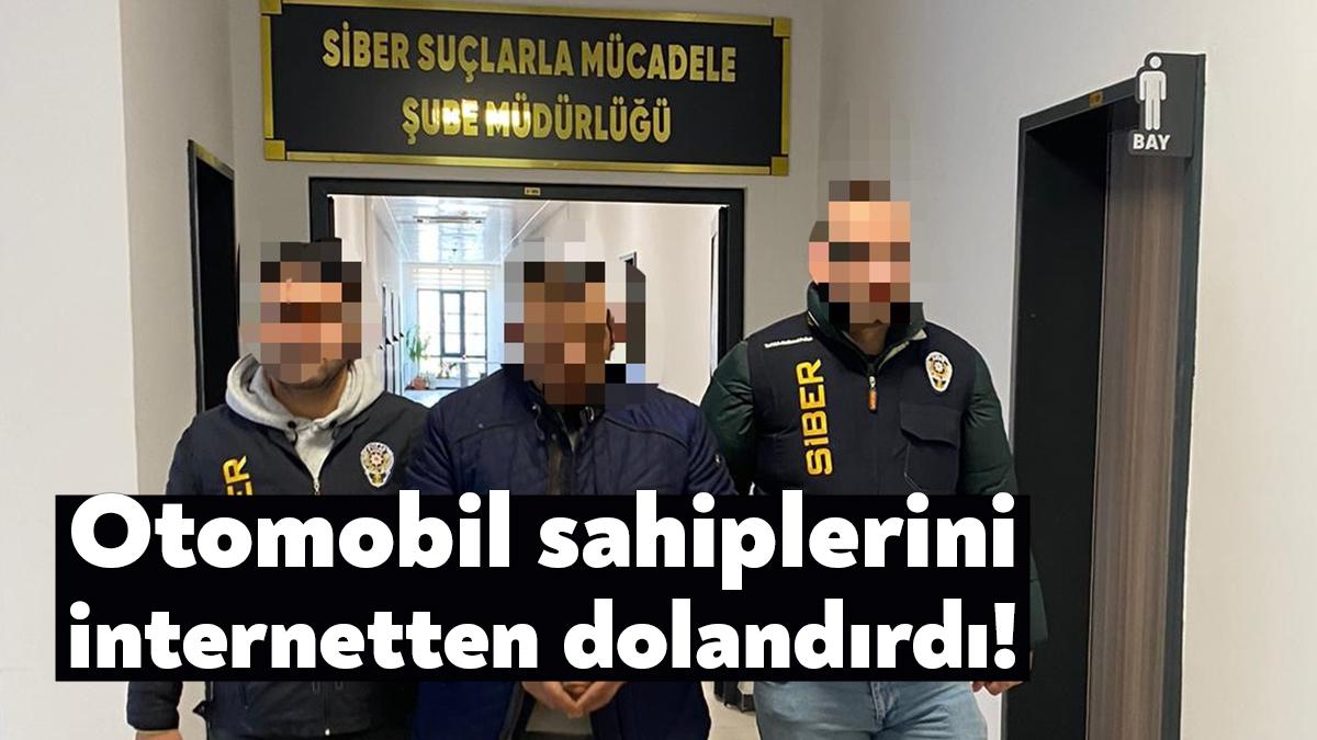 Kocaeli’de internete yüklediği yedek otomotiv parçalarını telefon üzerinden sahte faturayla