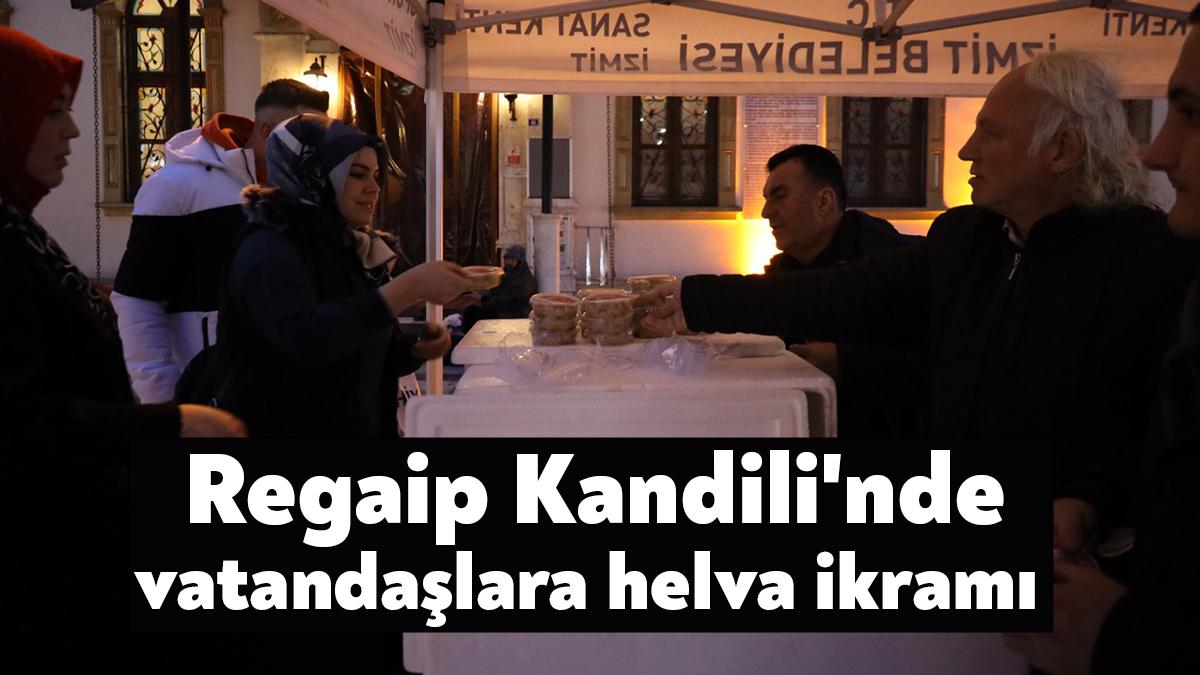 İzmit Belediyesi Sosyal Destek Hizmetleri Müdürlüğü, Regaip Kandili dolayısıyla kentin