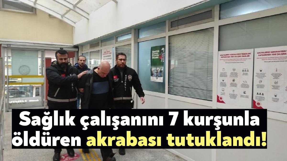 Kocaeli'nin İzmit ilçesinde radyoloji teknisyenin 7 kurşunla öldürülmesine ilişkin gözaltına