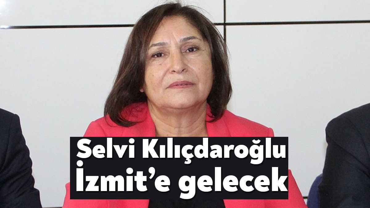 CHP Genel Başkanı Kemal Kılıçdaroğlu’nun eşi Selvi Kılıçdaroğlu, İzmit Belediyesi
