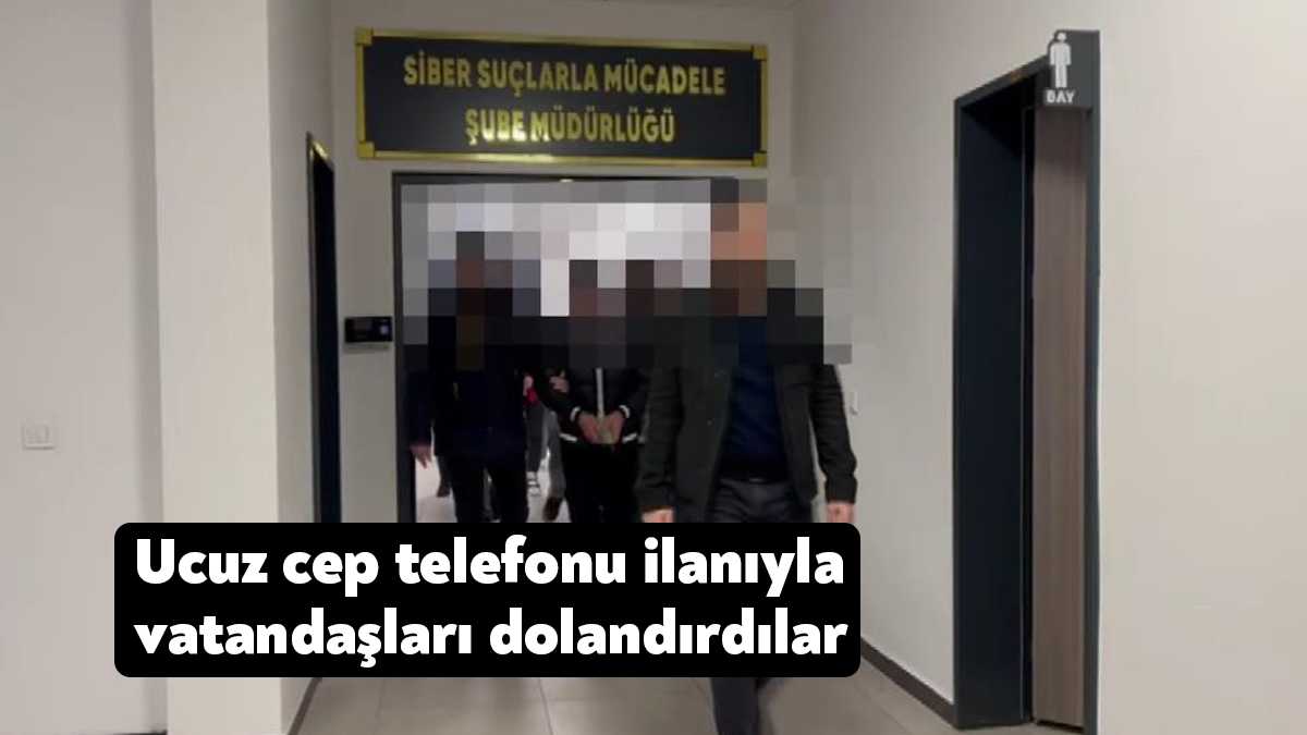 Kocaeli'de e-ticaret sitelerine değerinden düşük fiyatlara cep telefonu ilanı yükleyerek
