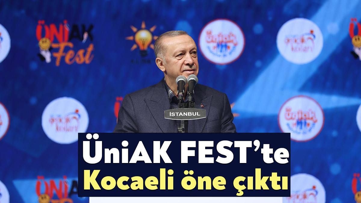 AK Parti Genel Merkez Gençlik Kolları’nın Düzenlemiş olduğu ÜNİAK FEST’te