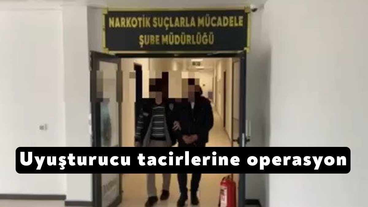 Kocaeli’nin Körfez ilçesinde polis ekiplerinin çalışmaları doğrultusunda uyuşturucu ticareti yapan
