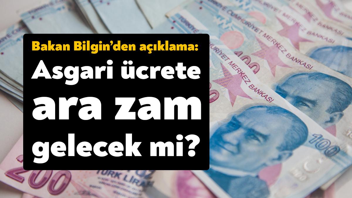 Katıldığı bir televizyon programında açıklamalarda bulunan Çalışma ve Sosyal Güvenlik