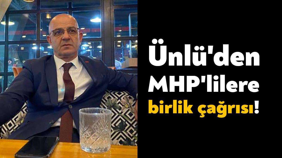 MHP Kocaeli İl eski Başkanı Aydın Ünlü, "Kendi içindeki kavgalarını