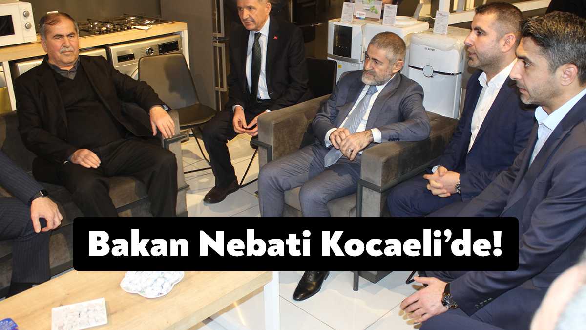Hazine ve Maliye Bakanı Nureddin Nebati, bir dizi ziyaret için