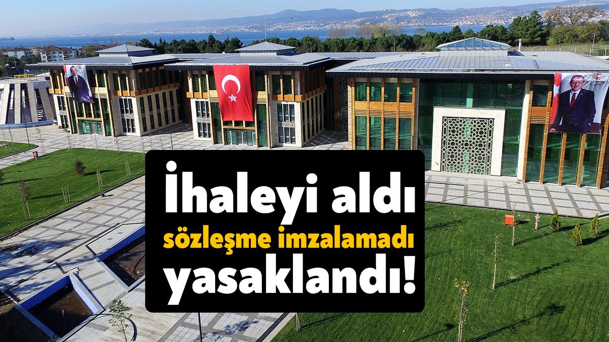 Başiskele Belediyesi’nin ihalesine girip kazanmasının ardından sözleşme imzalamayan şirket 6