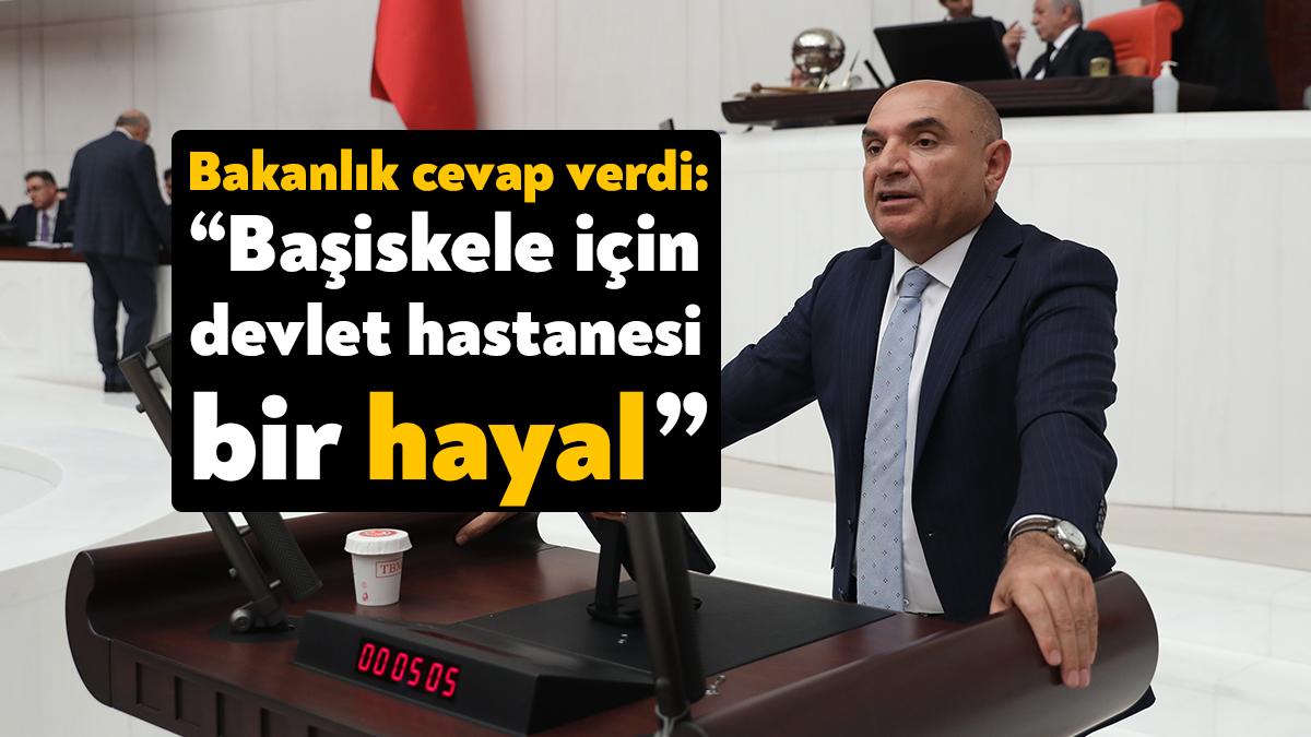CHP Kocaeli Milletvekili Tahsin Tarhan’ın Sağlık Bakanı Fahrettin Koca’ya Başiskele