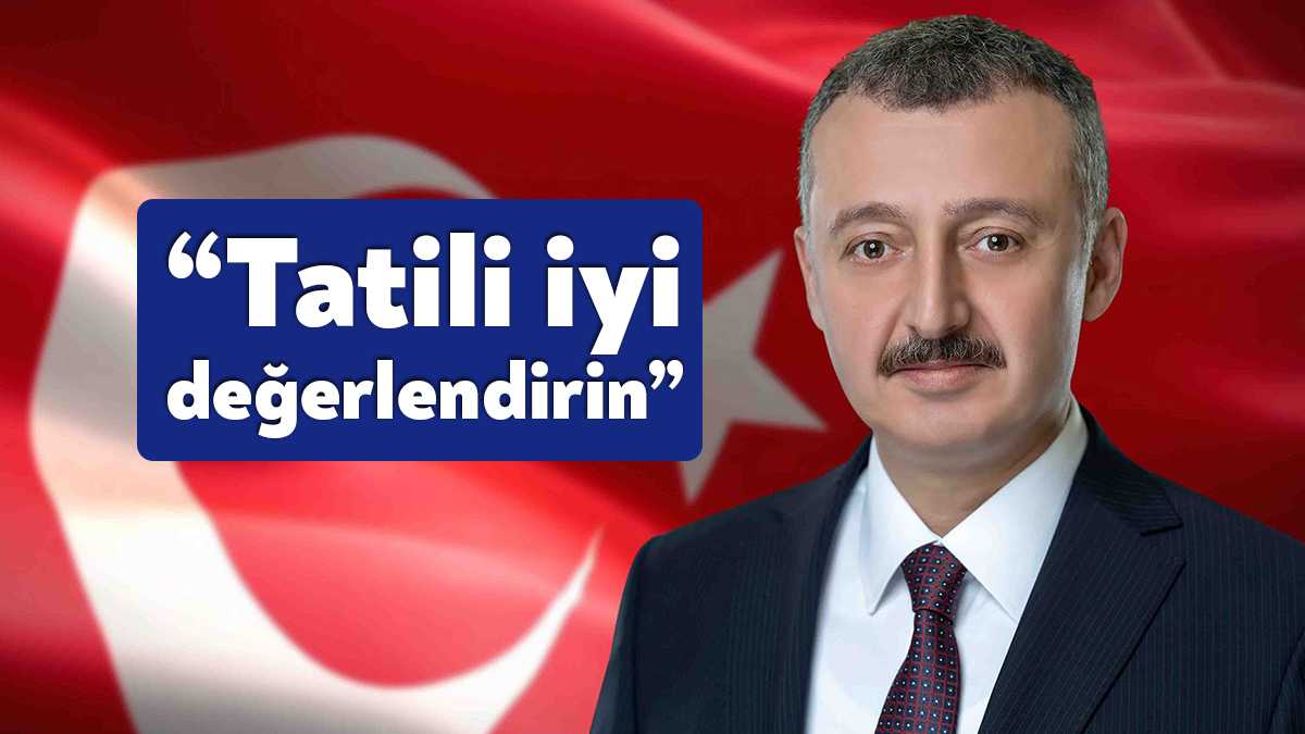 Kocaeli Büyükşehir Belediye Başkanı Tahir Büyükakın, yarıyıl tatili dolayısıyla mesaj