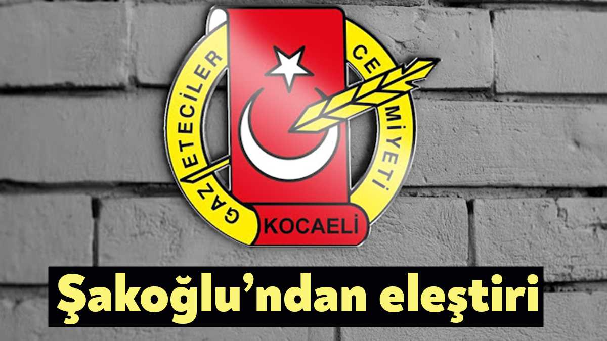 İzmit Belediye Başkan Danışmanı Cem Şakoğlu, Kocaeli Gazeteciler Cemiyeti yönetimine