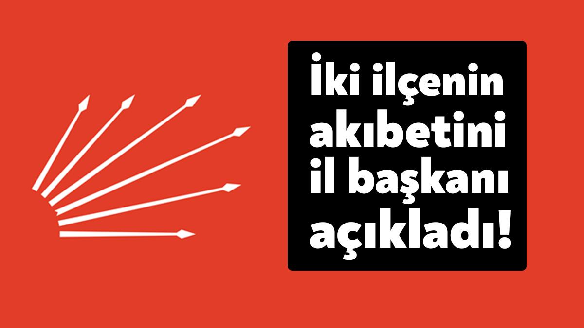CHP İzmit İlçe Başkanı Hakan Çakar ve yönetiminin istifası ile