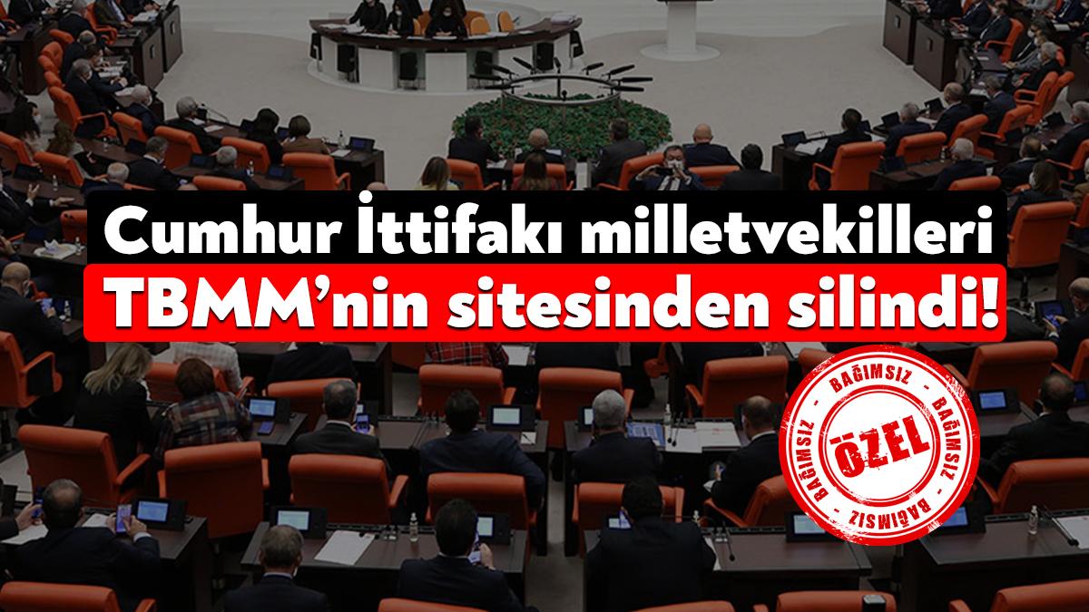 Çok sayıda AK Parti ve MHP Milletvekillerinin isimleri TBMM’nin önergelerin