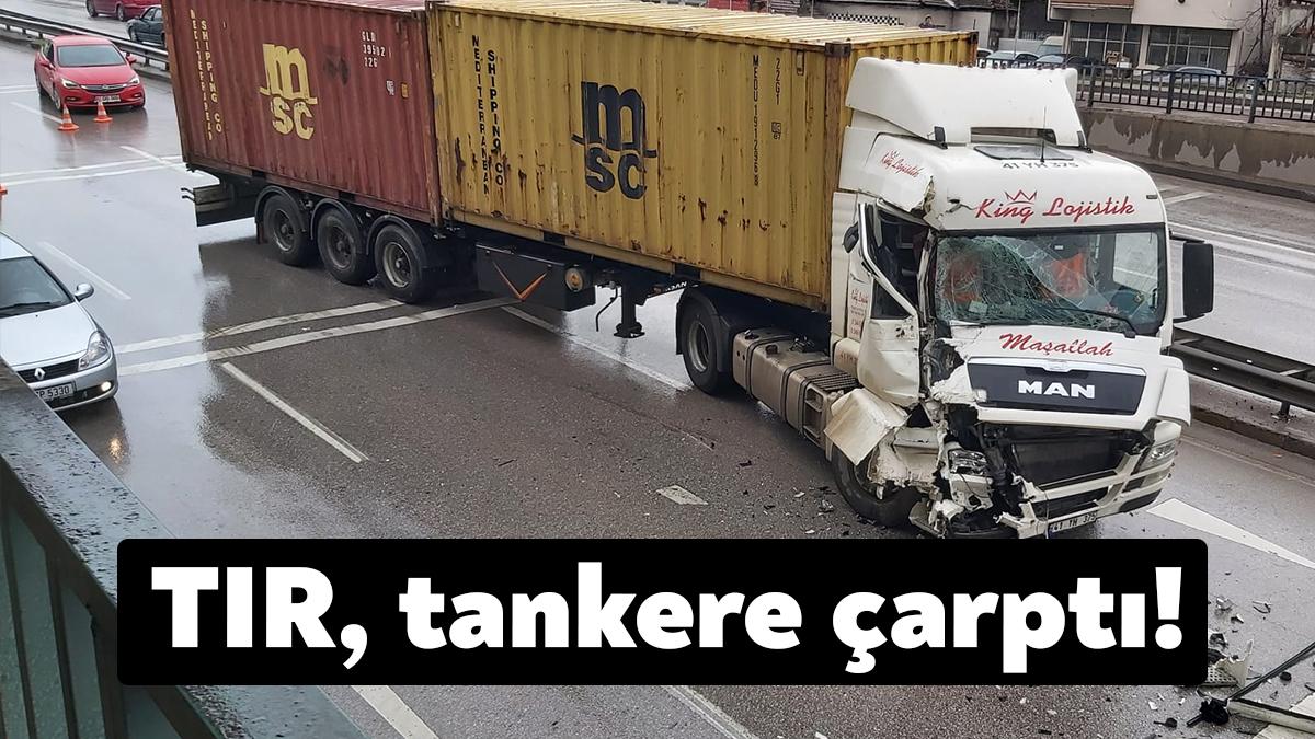 Kocaeli’nin Derince ilçesi D-100 Karayolu İstanbul istikametinde meydana gelen kazada