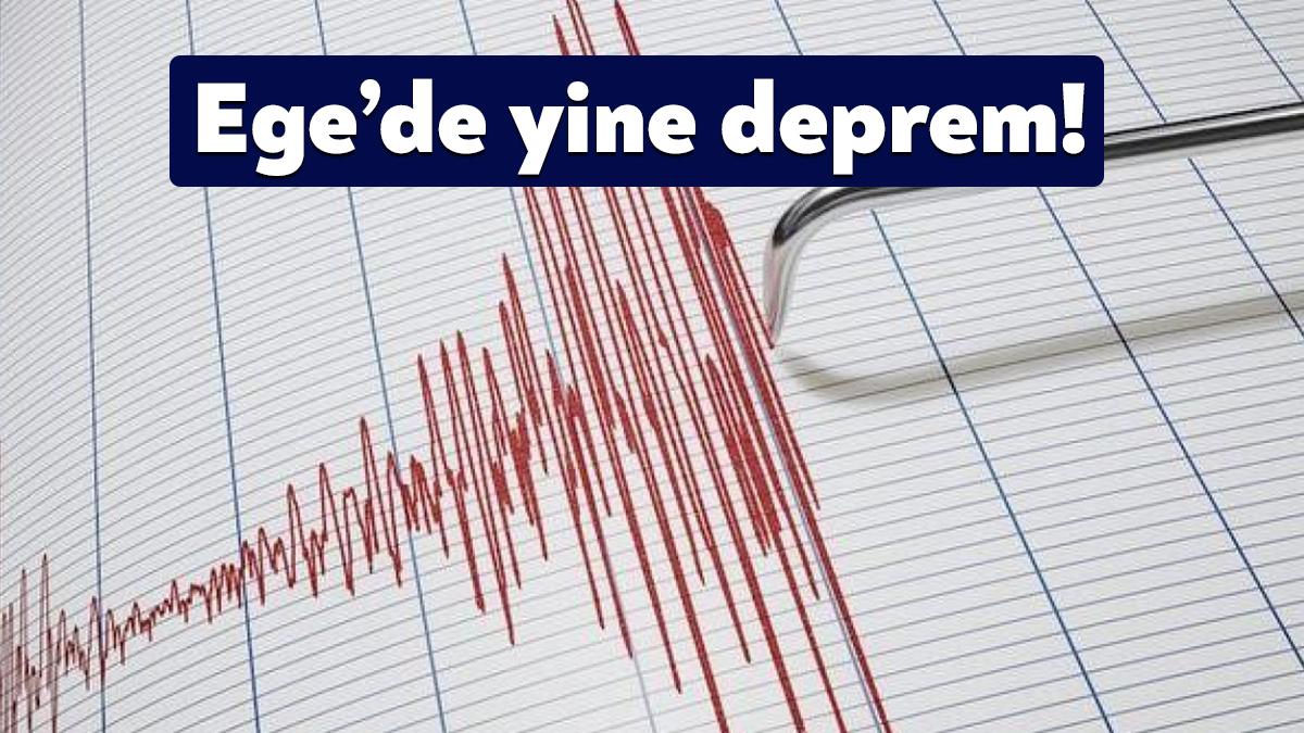Ege Denizi'ndeki Midilli Adası'nın doğusunda 5 büyüklüğünde deprem meydana geldi.