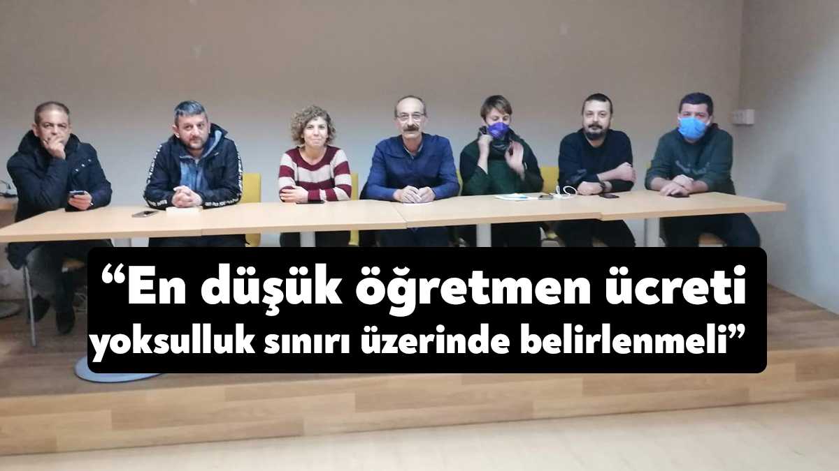 Eğitim-Sen Kocaeli Şubesi tarafından yapılan açıklamada, “ÖMK sonucunda oluşan ücret