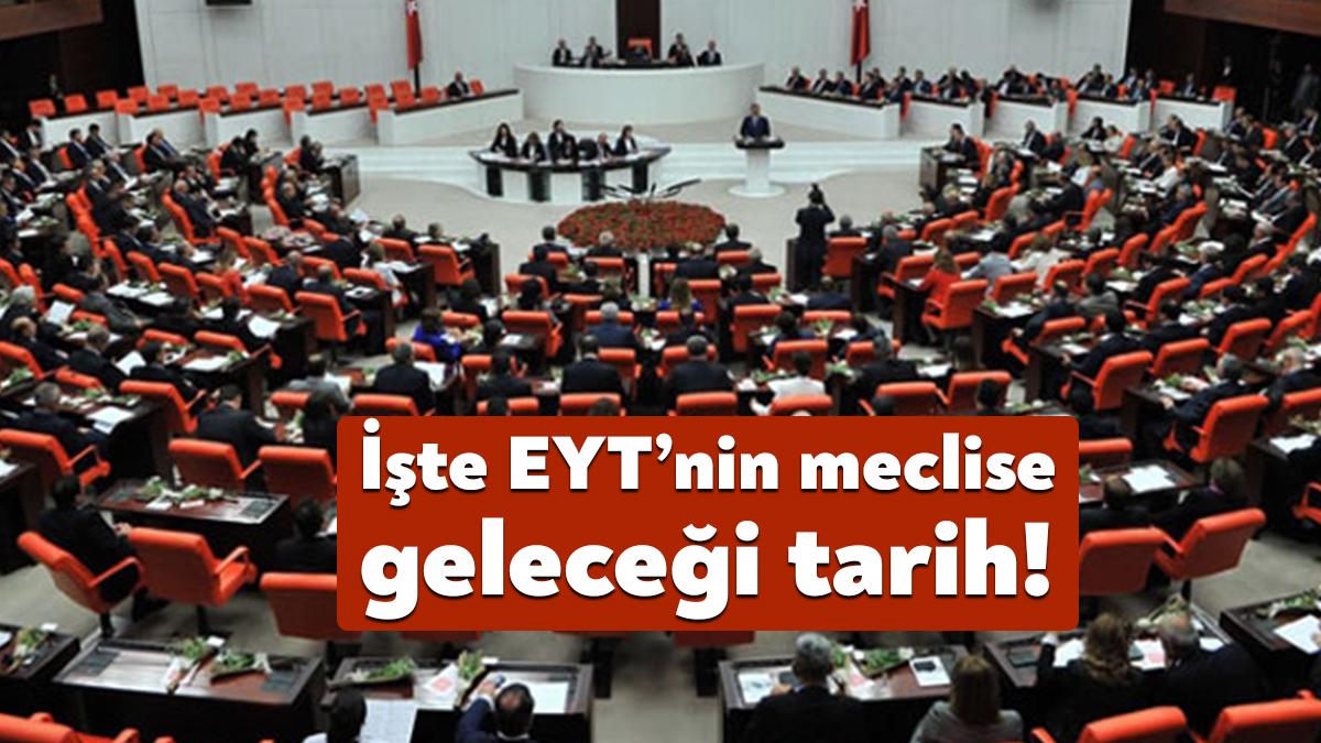 Milyonlarca kişinin merakla beklediği Emeklilikte Yaşa Takılanlar’a (EYT) yönelik kanun