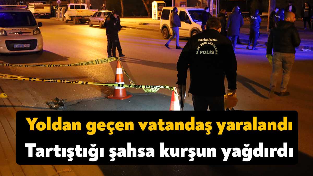 Kocaeli’nin Gebze ilçesinde bir oto tamircisi, tartıştığı şahsa pompalı tüfekle
