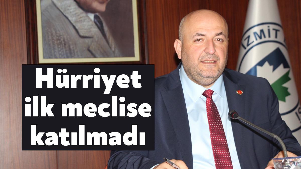 İzmit Belediye Başkanı Fatma kaplan Hürriyet, bugün gerçekleştirilen yılın ilk