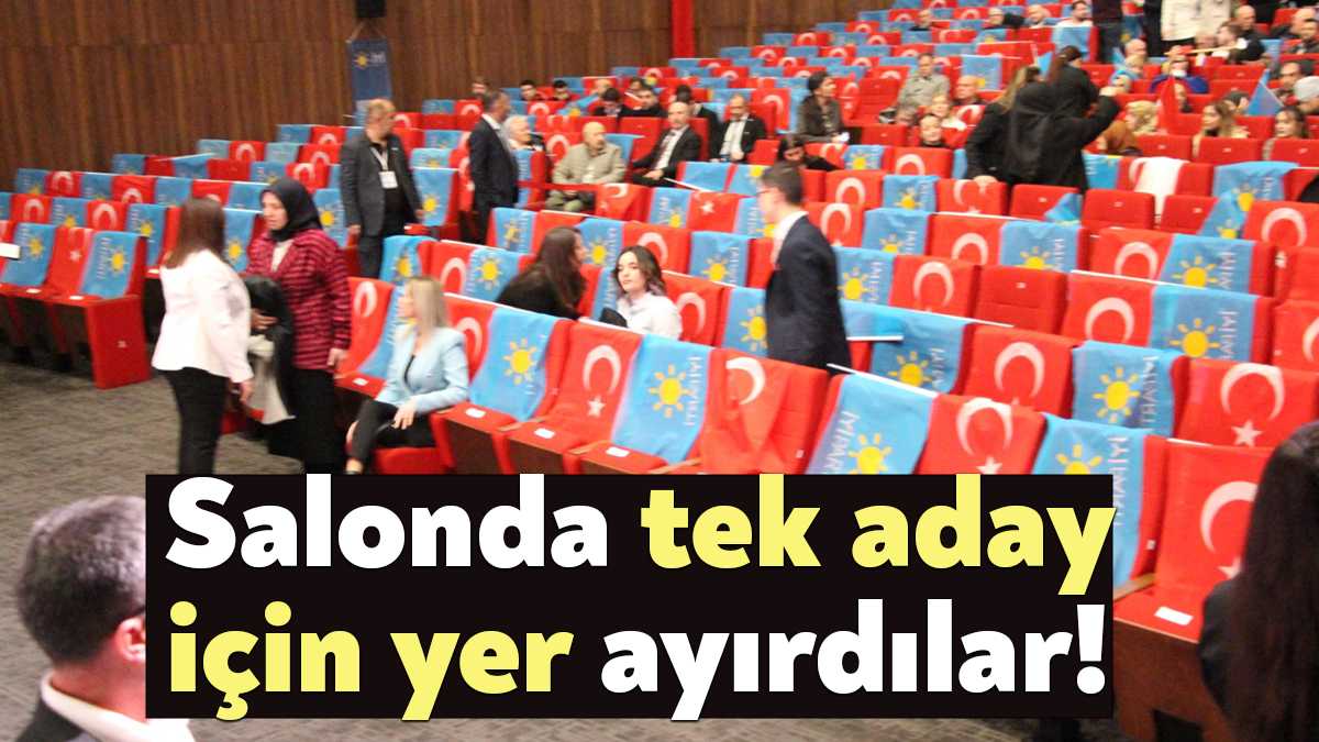 İki adayın yarışacağı İYİ Parti Kocaeli İl Kongresi’nde protokolde yaşanan