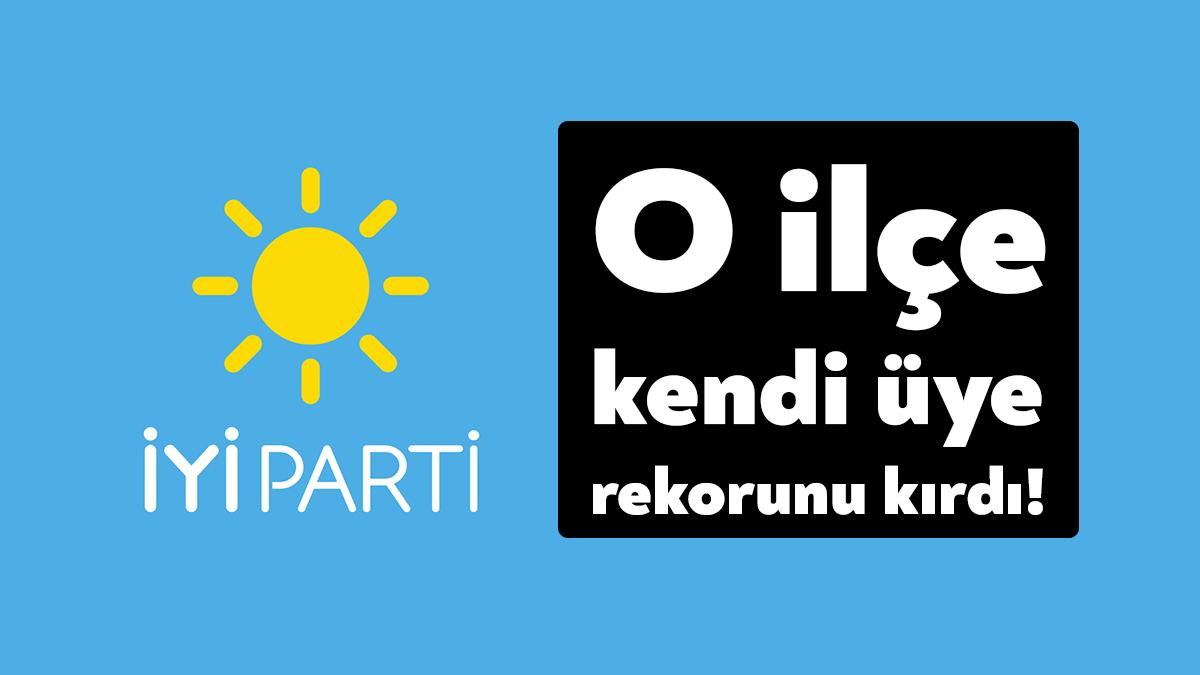 İYİ Parti Körfez İlçe Teşkilatı, genel seçimler öncesinde yeni üye