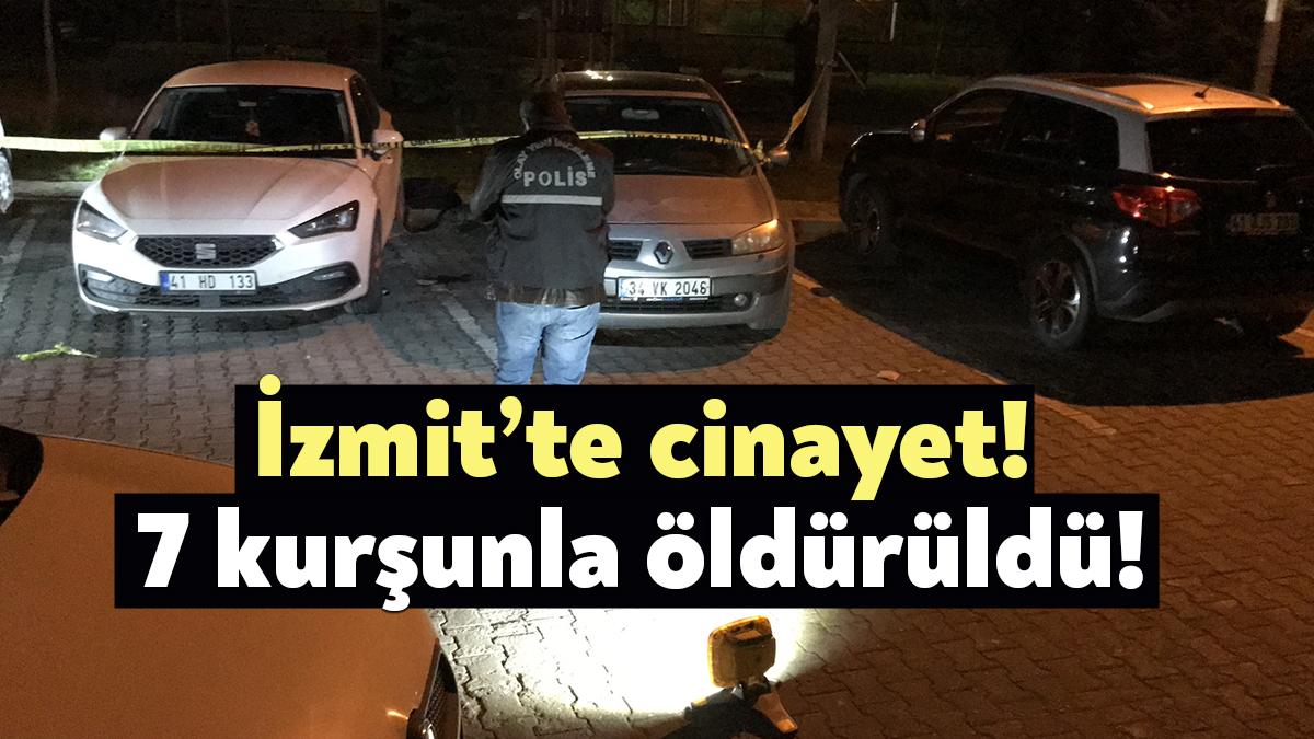 Kocaeli’de evden çıkıp spor salonuna gitmek üzere arabasına doğru yürüdüğü