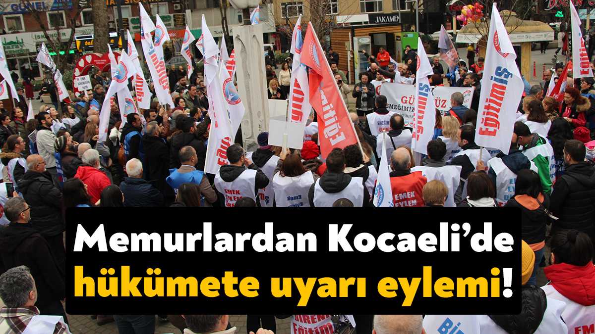 Kamu çalışanlarına yüzde 30 zam verilmesi nedeniyle sendikalar bugün hem