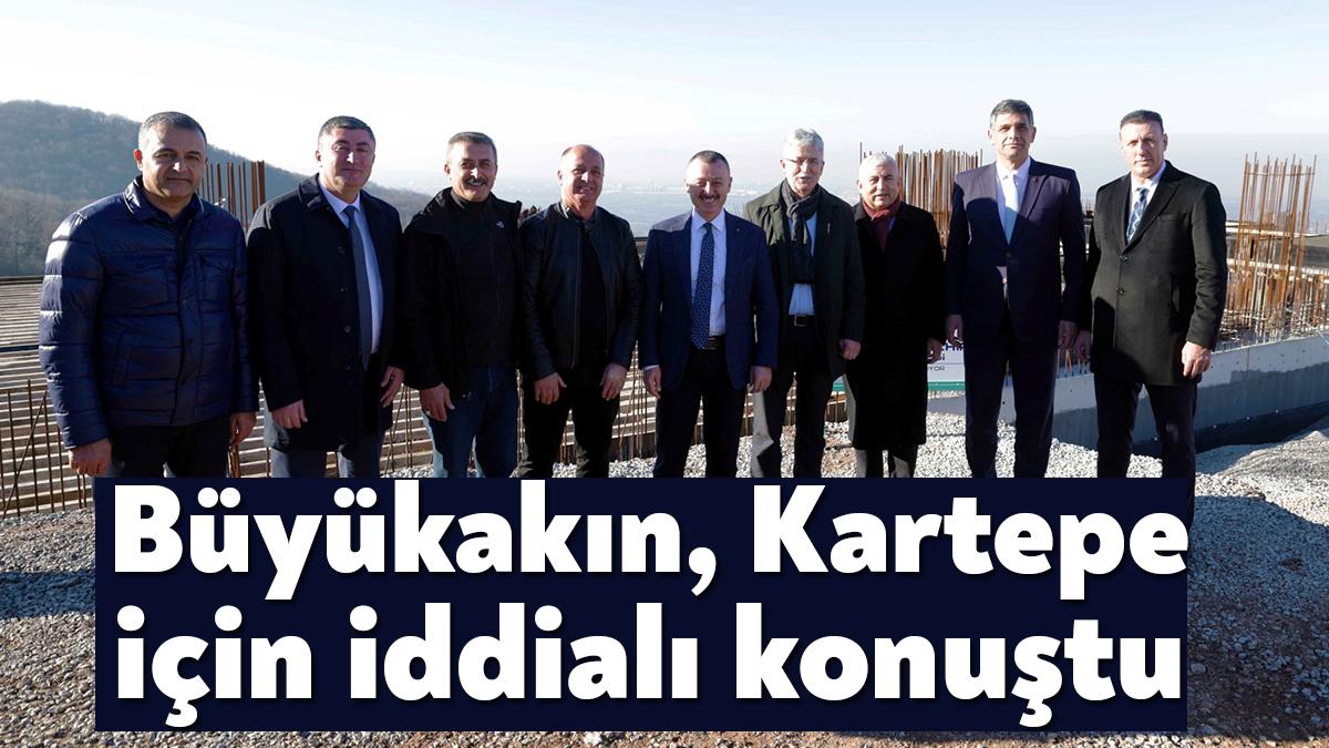 Teleferik projesini inceleyen Başkan Büyükakın, “Eşsiz manzarasıyla Kartepe yeniden keşfedilecek.
