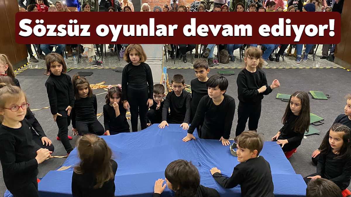 KBT’nin “12. Genç ve Çocuk Oyuncular Sözsüz Oyunlar Buluşması” devam