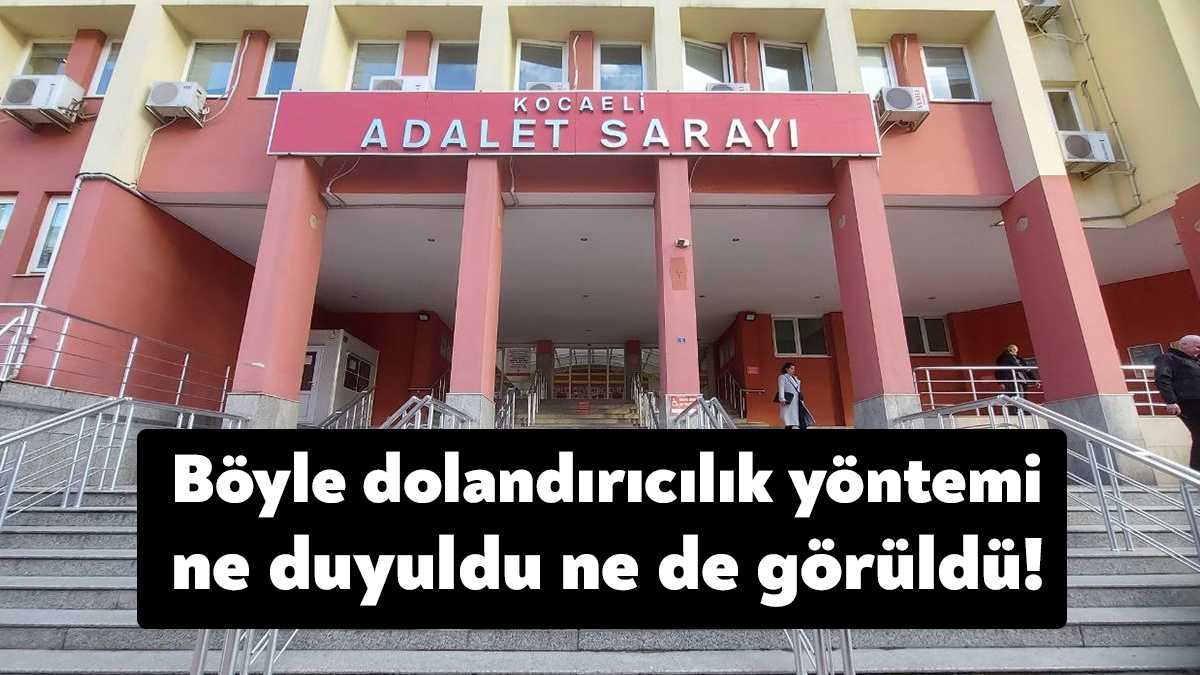 Kocaeli’de şoför olarak taksisinde çalışan kişiye savcının manevi oğlu olduğunu,