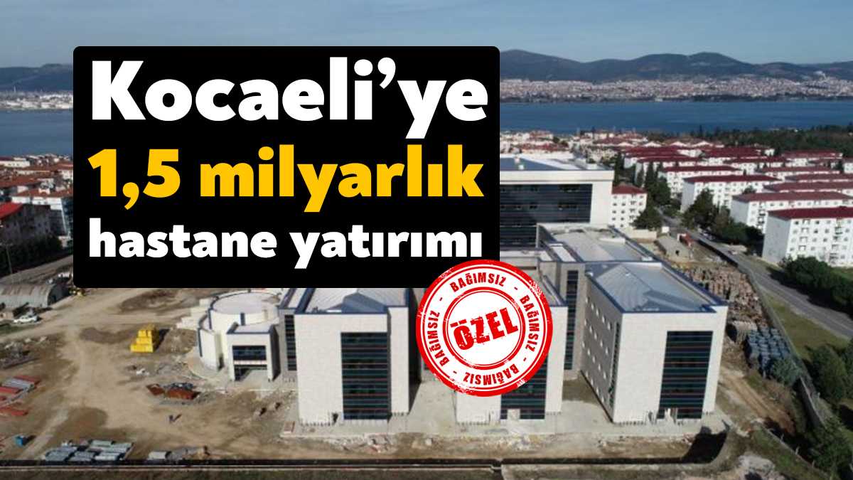 SBB 2023 yılı yatırım programı verilerine göre Kocaeli’ye toplamda 1