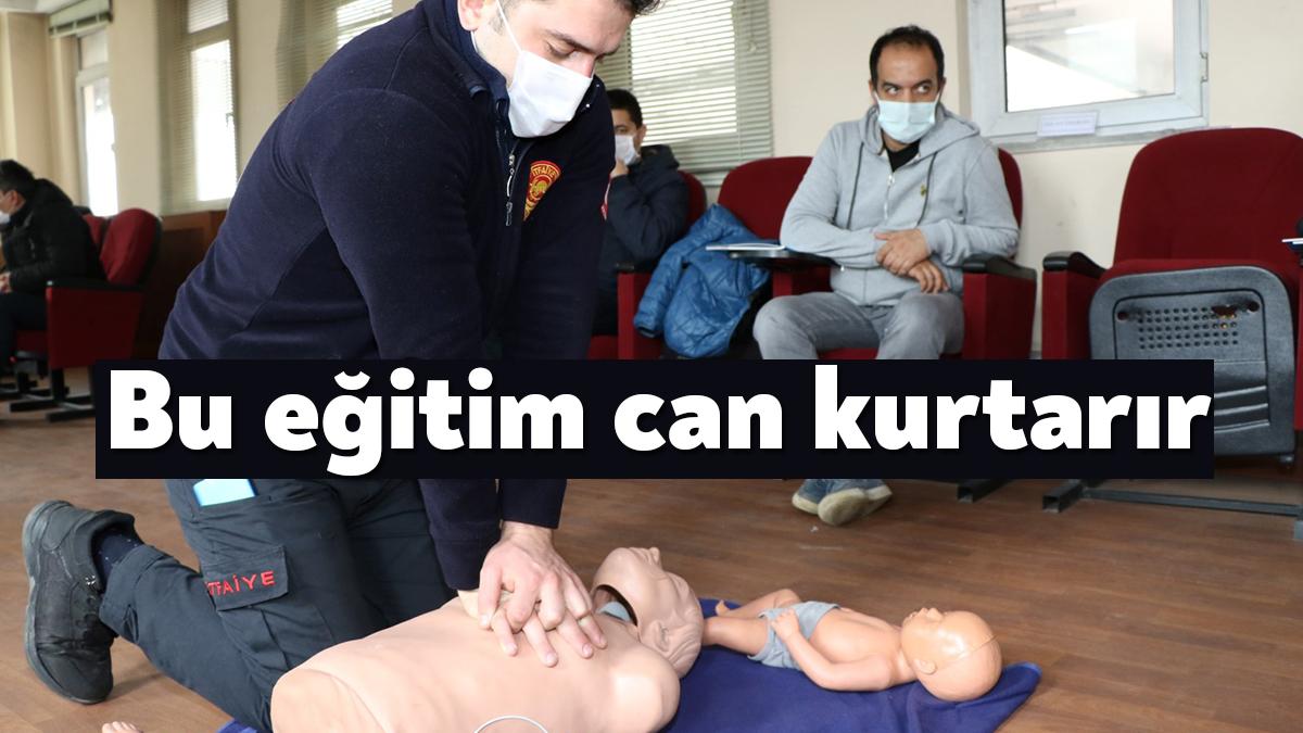 Kocaeli Büyükşehir, 2022 yılında 740 kişiye sertifikalı temel ilkyardım eğitimi,