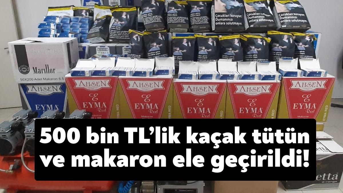 Kocaeli İl Jandarma Komutanlığı’nca kaçakçılıkla mücadele kapsamında yürütülen çalışmalar neticesinde