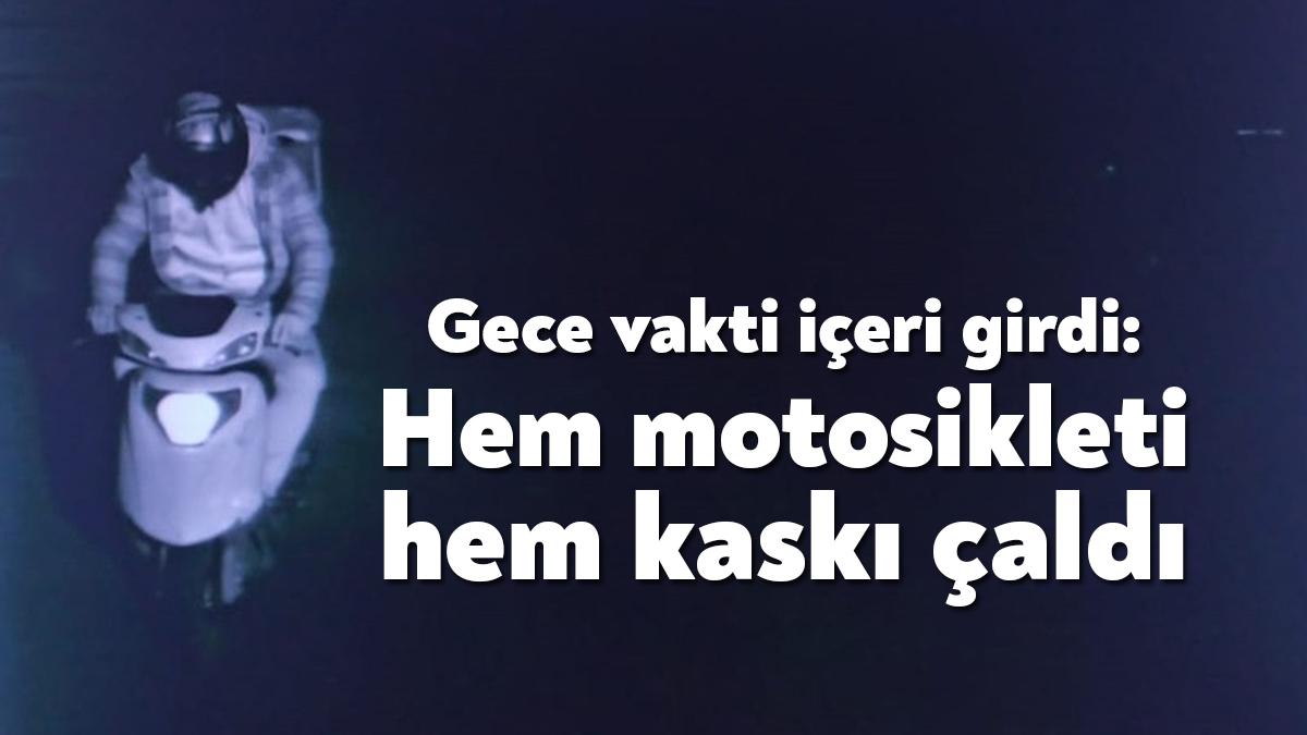 Kocaeli'nin Körfez ilçesinde gece vakti bir iş yerine giren hırsız,
