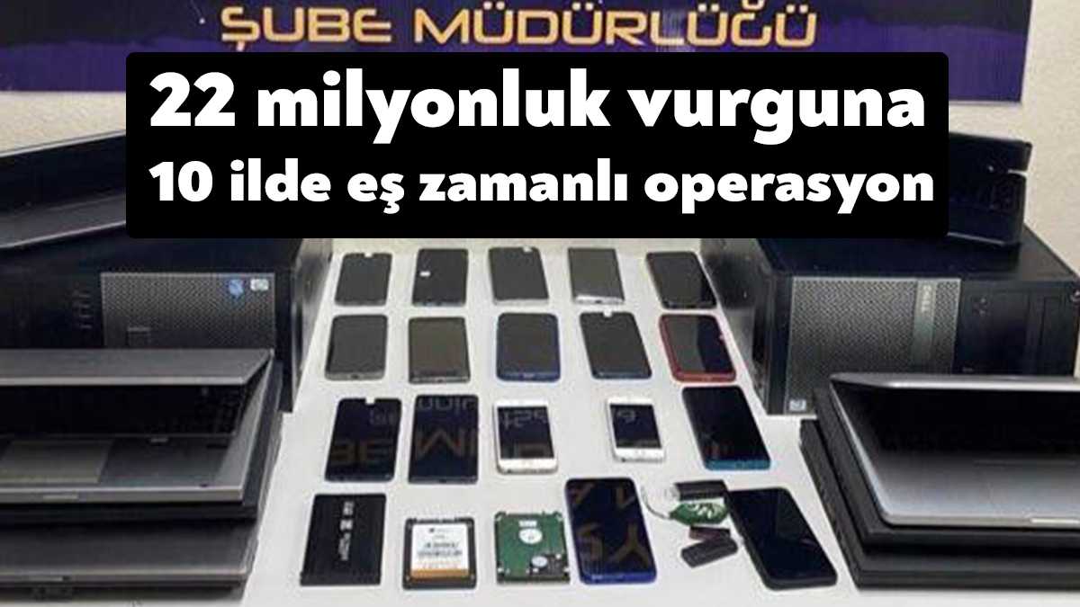 İnternet üzerinden 'yatırım danışmanlığı' adı altında 72 kişiyi 22 milyon