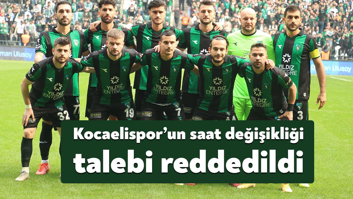 Kocaelispor'un, TFF 2. Lig'in 23. haftasında Sarıyer ile oynayacağı