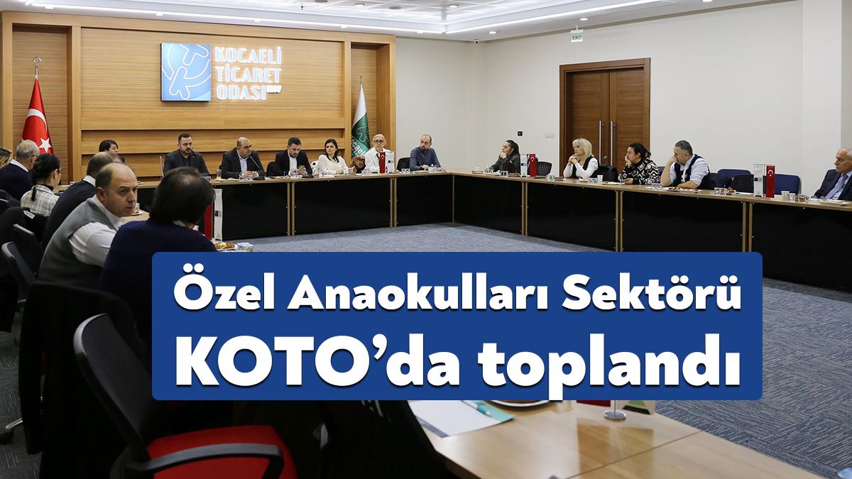 Kocaeli Ticaret Odası 23. Meslek Komitesi bünyesinde faaliyetlerini sürdüren Özel