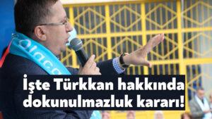 İYİ Parti Kocaeli Milletvekili Lütfü Türkkan hakkında dokunulmazlık kararı!