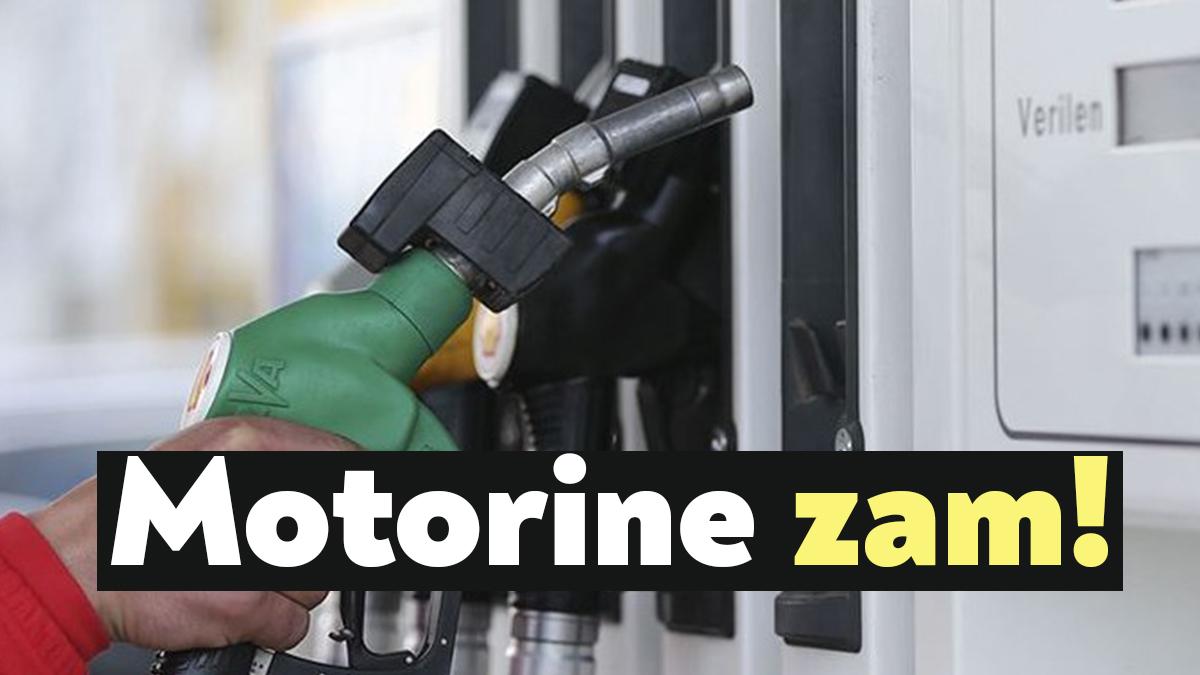 Gece yarısı itibariyle motorine 83 kuruş zam geldi. Fiyat değişikliği,