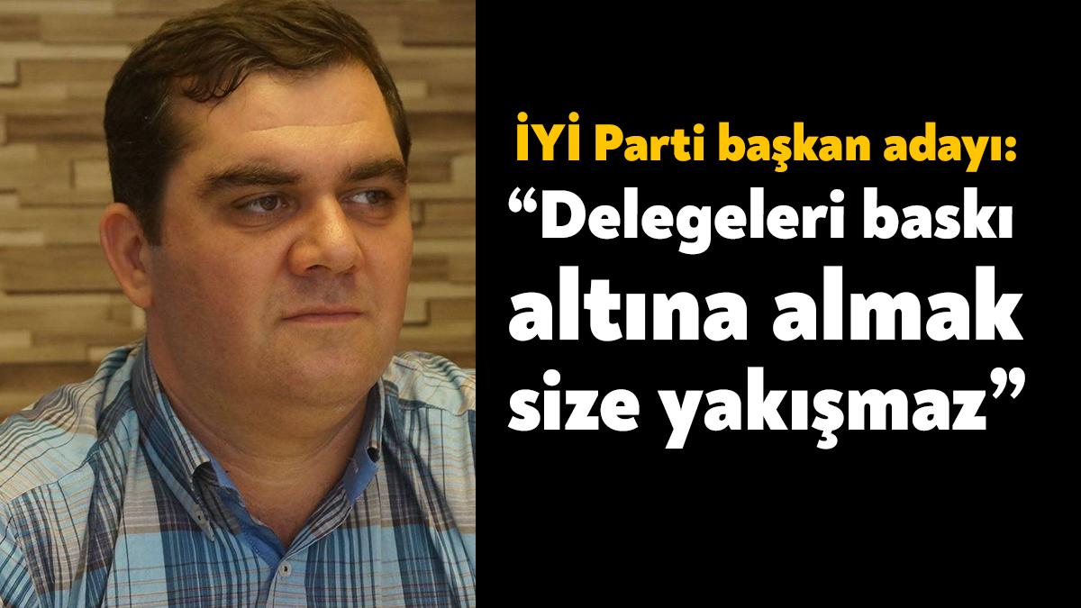 İYİ Parti Kocaeli İl Başkan Adayı Murat Atar, “Delegelerimizin sandık