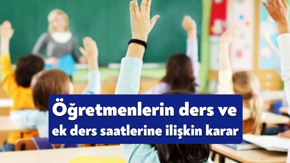 Resmi Gazete’de yayımlanan Cumhurbaşkanı Kararı ile Milli Eğitim Bakanlığı (MEB)