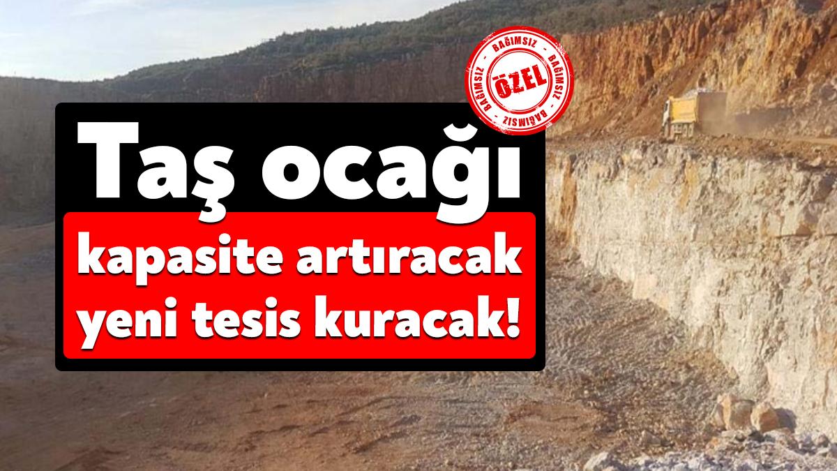Yılmazer Madencilik ve Hafriyat Ticaret Anonim Şirketi tarafından Dilovası Çerkeşli