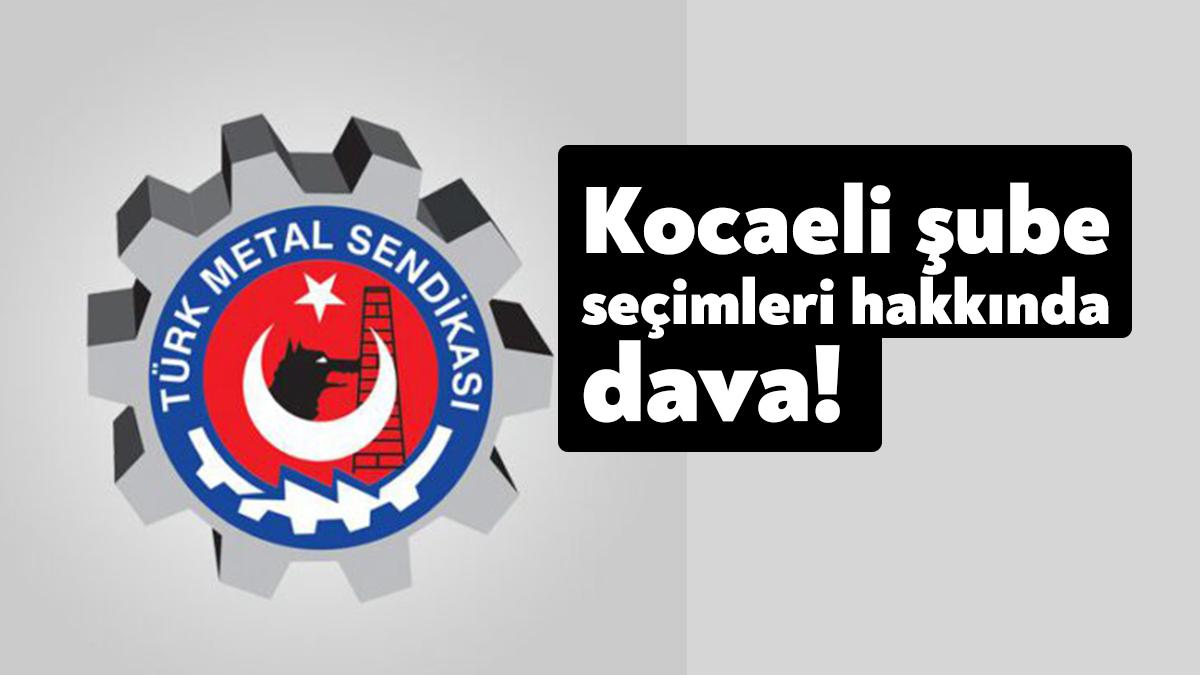 Türk Metal Sendikası Kocaeli Şubesi genel kurulunda aday olan Nagihan